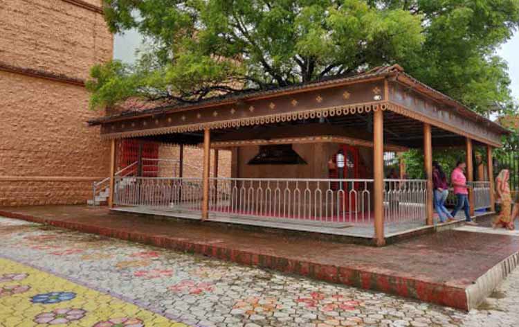 Gurusthan in Shirdi, the sacred place where Sai Baba first appeared as a young boy